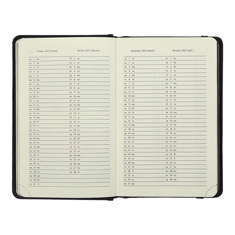 Ежедневник датов. 2025 AURORA, A6, розовый, искусственная кожа/поролон - №6
