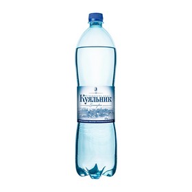 Вода мінеральна газована, 1.5л., "Куяльник", ПЕТ