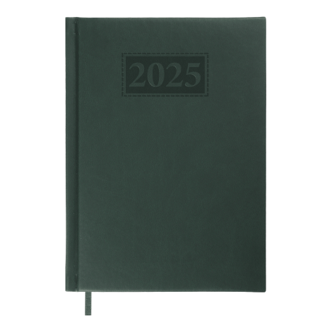 Ежедневник датированный 2025 Buromax GENTLE, зеленый - №1