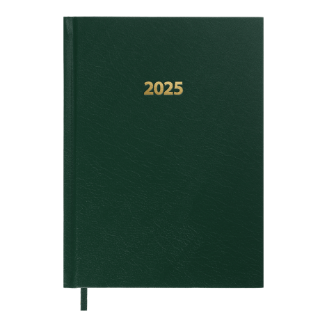 Ежедневник датированный 2025 Buromax STRONG, зеленый - №1