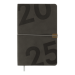 Еженедельник датир. 2025 BEST, A5, серый, иск.кожа - №1