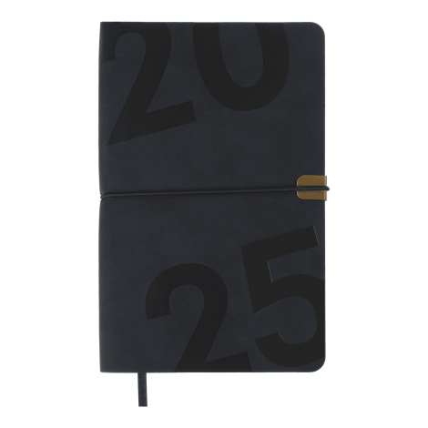 Еженедельник датир. 2025 BEST, A5, синий, иск.кожа - №1