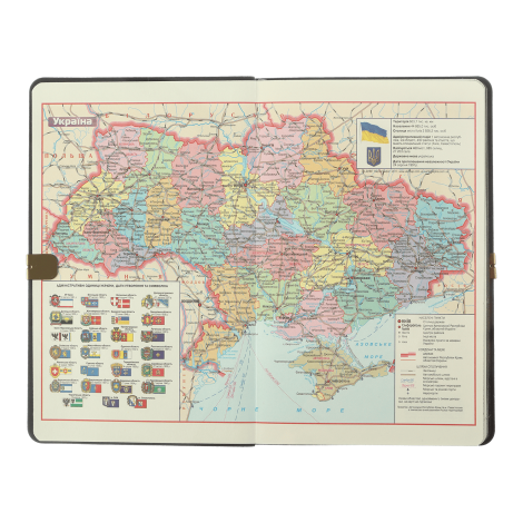 Еженедельник датов. 2025 BRAVO, A5, синий, иск.кожа/поролон - №3