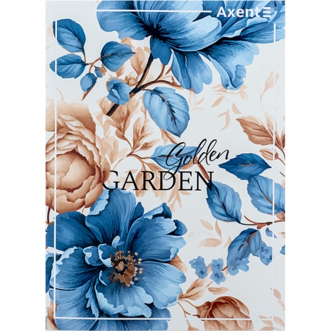 Тетрадь для записей А4 96 л., клет., Golden Garden - №1