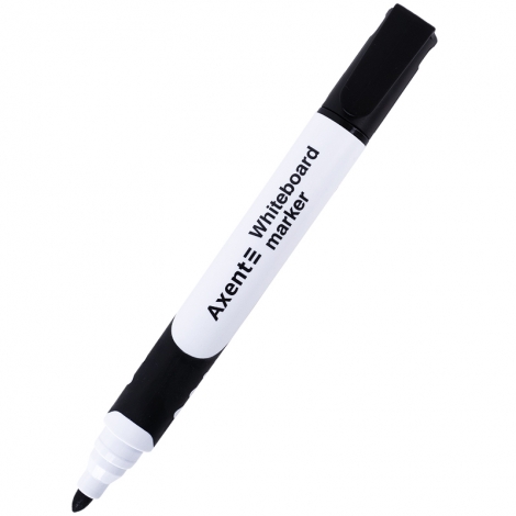 Маркер Whiteboard Comfort Grip 2552-A, 2 мм круглый черный - №1
