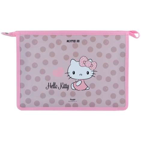 Папка на молнии A4+, Hello Kitty - №1