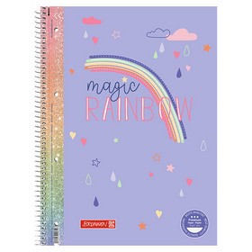 Коледж-блок А4 Premium, лін., 80 арк., Rainbow