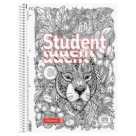 Колледж-блок А4 Premium, точка, 80 л. Zenart Lion