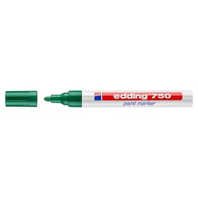 Маркер Paint e-750 2-4 мм круглий зелений