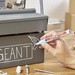 Маркер Paint e-750 2-4 мм круглый красный - №3