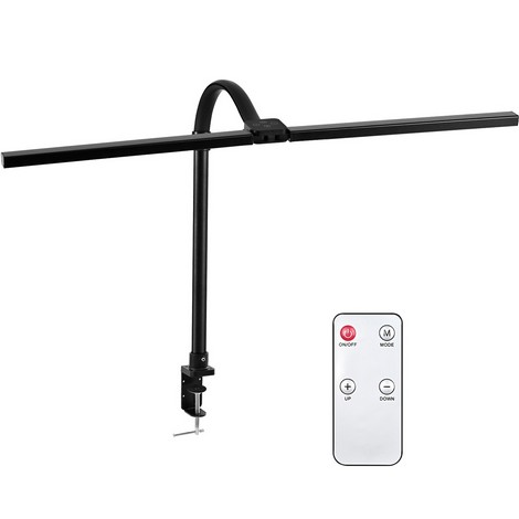 Лампа светодиодная Mealux DL-1025 Black с пультом - №1