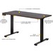 Стол Mealux PowerDesk Duo Antique - №4