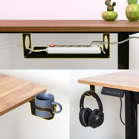 Стол Mealux PowerDesk Duo Antique - №3