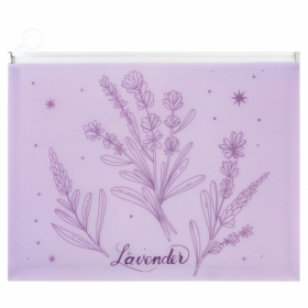 Папка на блискавці zip-lock А4+ Lavender-2