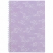 Блокнот на спирали пласт. обл., А5, 80 л., кл., Lavender 1 - №1