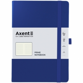 Книга записная Partner Prime, 145*210, 96л, клет, класс.синяя