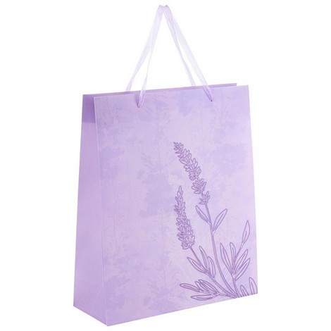 Пакет пластиковый подарочный 32х27см, Lavender-3 - №2