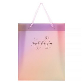 Пакет пластиковий подарунковий 32х27см, Just for you-3