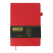 Блокнот деловой Buromax BRIEF L2U А5, 96 листов, клетка, красный - №2