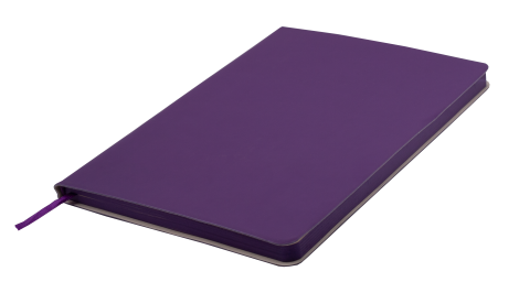 Блокнот деловой Buromax TOUCH ME L2U А5, 96 листов, без линовки, фиолетовый - №2