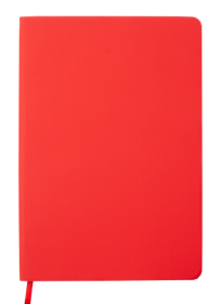 Блокнот Buromax TOUCH ME LOGO2U А5, 96 аркушів, клітинка, червоний