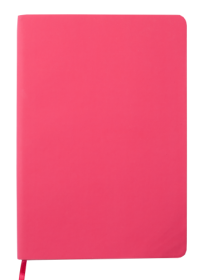 Блокнот Buromax TOUCH ME LOGO2U А5, 96 аркушів, клітинка, малиновий
