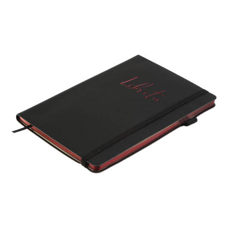 Блокнот деловой Buromax LIBRETA А5, 96 листов, нелинованный, черный - №3