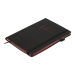 Блокнот деловой Buromax LIBRETA А5, 96 листов, нелинованный, черный - №3
