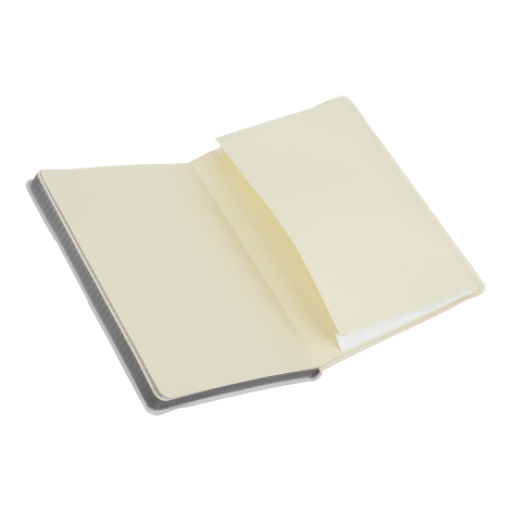 Блокнот деловой Buromax LIBRETA А5, 96 листов, нелинованый, бежевый - №5