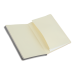Блокнот деловой Buromax LIBRETA А5, 96 листов, нелинованый, бежевый - №5