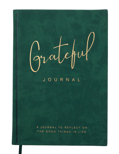 Блокнот деловой Buromax GRATEFUL А5, 96 листов, нелинованый, зелёный - №1