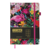 Блокнот деловой Buromax EXOTIC А5, 96 листов, клетка, розовый - №2