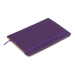 Блокнот деловой Buromax TOUCH ME L2U А5, 96 листов, линия, фиолетовый - №2