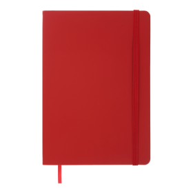 Блокнот деловой Buromax TOUCH ME L2U А5, 96 листов, линия, красный