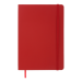 Блокнот деловой Buromax TOUCH ME L2U А5, 96 листов, линия, красный - №1