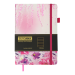 Блокнот деловой Buromax CHERIE А5, 96 листов, линия, розовый - №2