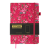 Блокнот деловой Buromax CHERIE А5, 96 листов, точка, малиновый - №2