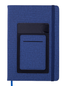Блокнот діловий Buromax COMFORT А5, 96 листів, крапка, синій