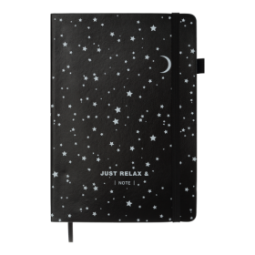 Блокнот діловий Buromax RELAX А5, 96 листів, нелінований, білий