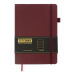 Блокнот деловой Buromax BRIEF L2U А5, 96 листов, линия, темно-красный - №2
