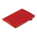 Блокнот деловой Buromax BRIEF L2U А5, 96 листов, линия, красный - №3