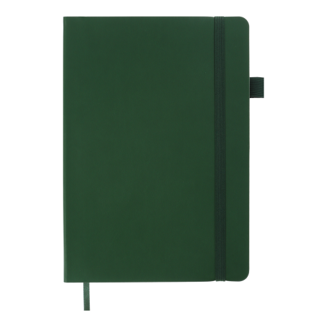 Блокнот деловой Buromax BRIEF А5, 96 листов, линия, зелёный - №1