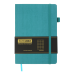 Блокнот деловой Buromax COLOR TUNES А5, 96 листов, клетка, бирюзовый - №2
