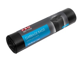Пакет для смiття п/е 120*140 чорний LD 240л/5шт. STANDARD PLUS