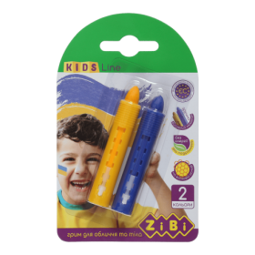 Грим для обличчя і тіла Zibi KIDS Line ПОЗИТИВ ПАТРІОТ з висувним механізмом, 2 кольори