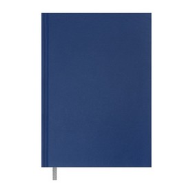 Книга записная OPTIMAL, А5, 64 л., клетка, синяя, бумвинил