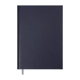 Книга записная OPTIMAL, А5, 64 л., клетка, темно-синяя, бумвинил