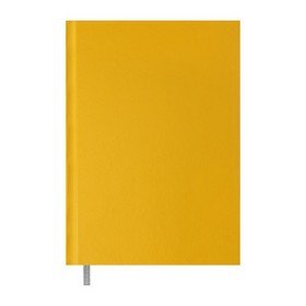 Книга записная OPTIMAL, А5, 64 л., клетка, желтая, бумвинил