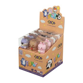 Чинка фигурка FUNNY ANIMALS, 1 отв., 60х35х32мм
