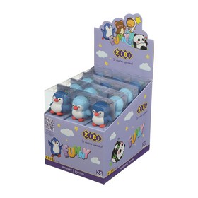 Гумка фігурка PENGUIN, 60х35х32мм